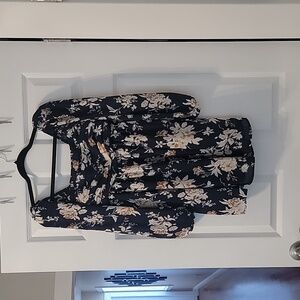 Abercrombie Emerson Balloon Sleeve Mini Dress Small